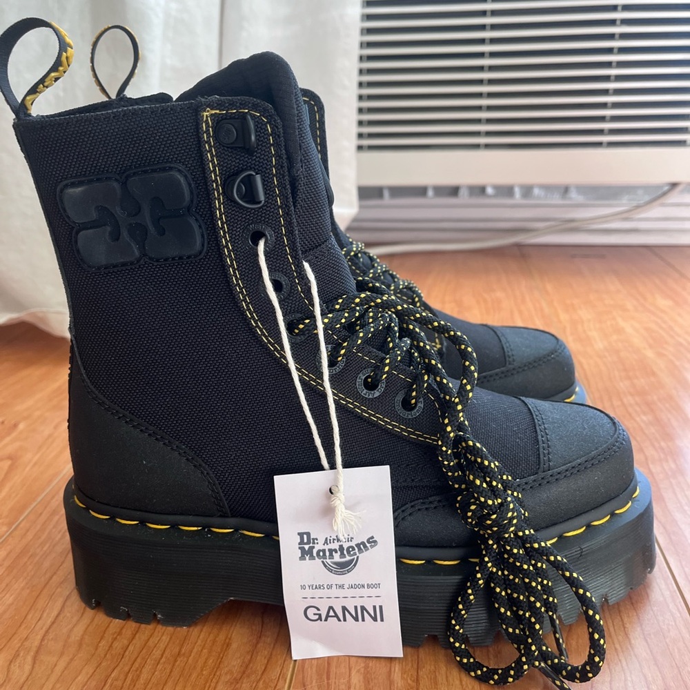 Doc Marteen and Ganni boots